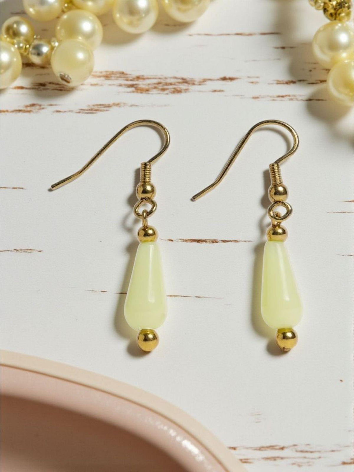 Jade Drop Earrings